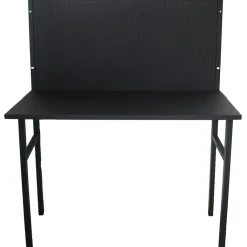 Banco da lavoro richiudibile in metallo 120x66,5x144 cm