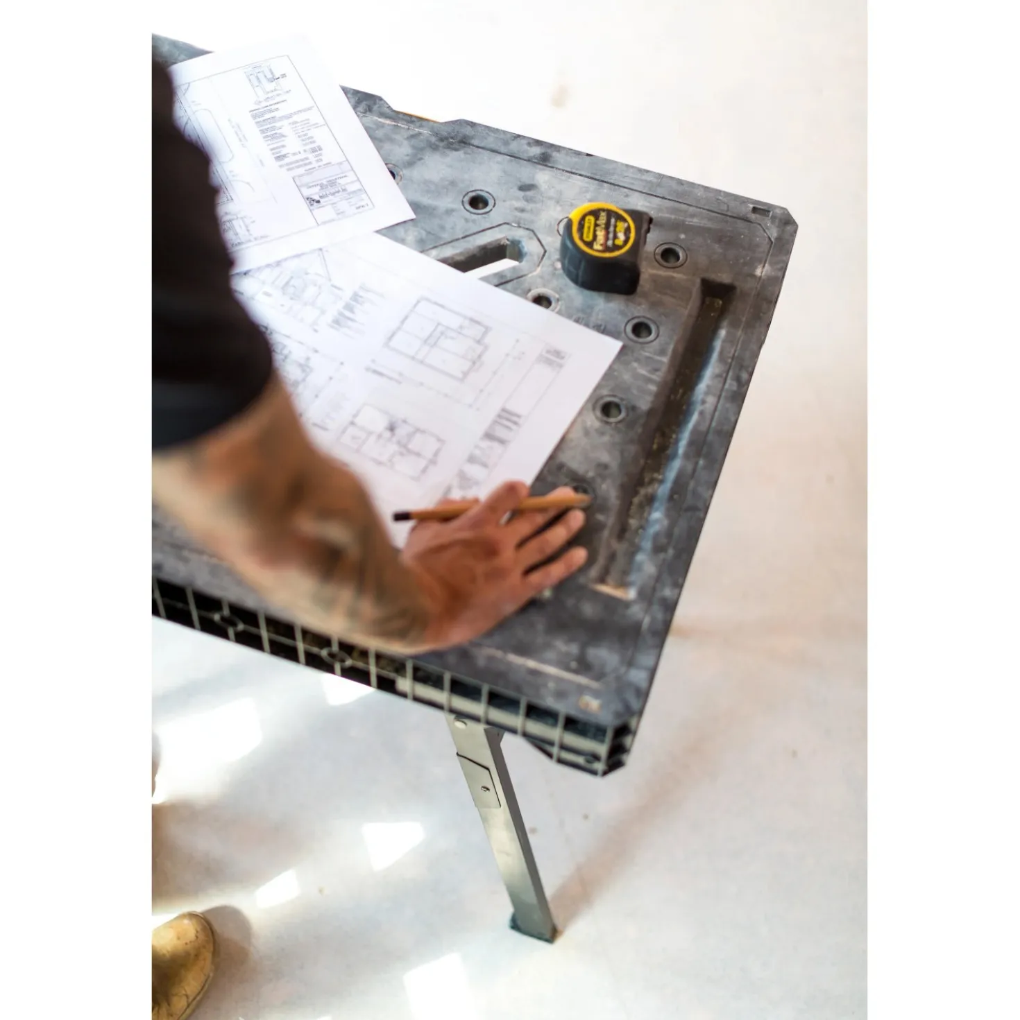 Banco da lavoro Stanley FatMax FMST1-75672 pieghevole 85x60 cm
