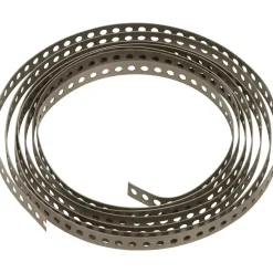 Bandella forata acciaio inox 12 mmx1,5 m
