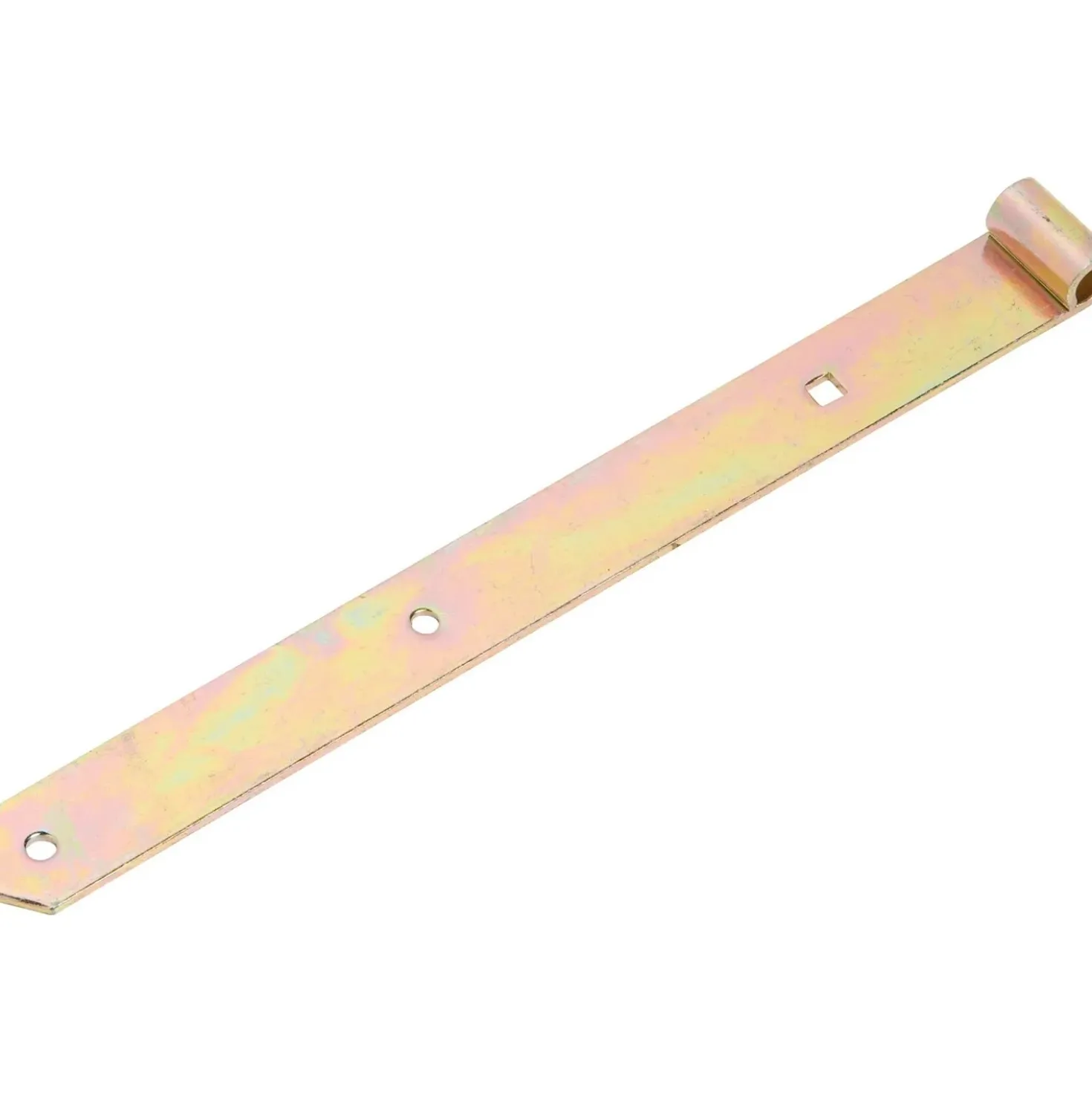 Bandella per persiane acciaio zincato 300x30 mm giallo