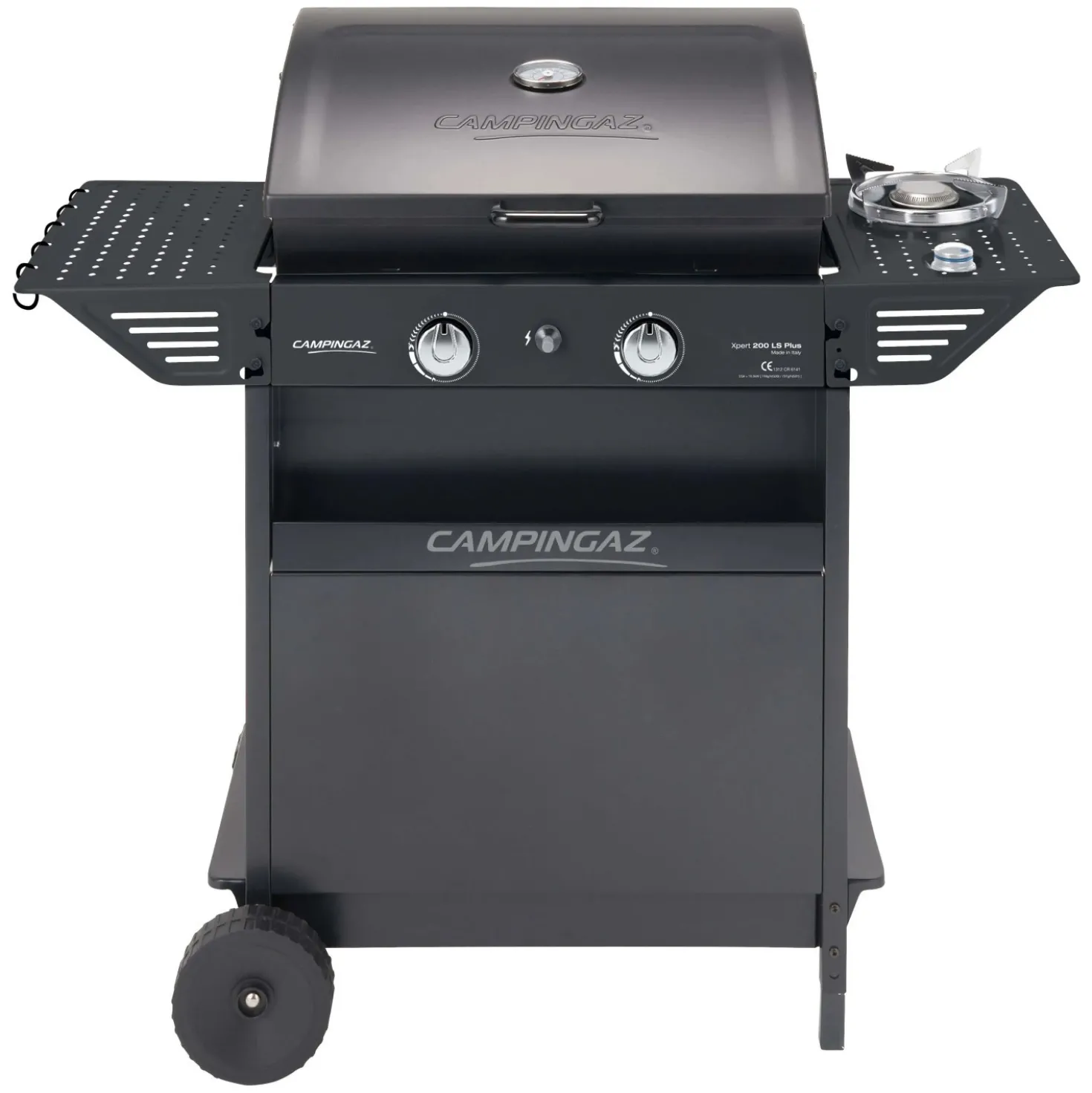 Barbcue a gas Xpert 200 LS Plus 2 bruciatori nero
