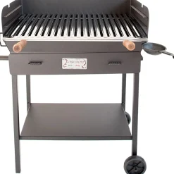 Barbecue a carbone e legna Cruccolini Festa BA22 nero