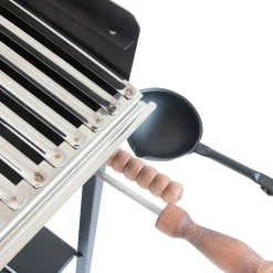Barbecue a carbone e legna Cruccolini Fuocone Inox mod BA41