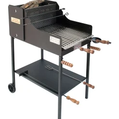 Barbecue a carbone e legna Cruccolini Fuocone Inox mod BA41