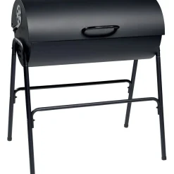 Barbecue a carbonella CMI nero con coperchio