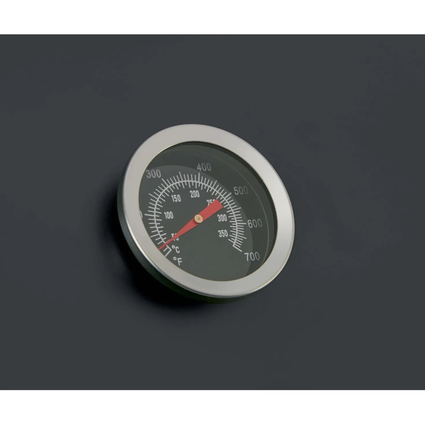 Barbecue a carbonella con tavolo pieghevole nero 70,5x35 cm