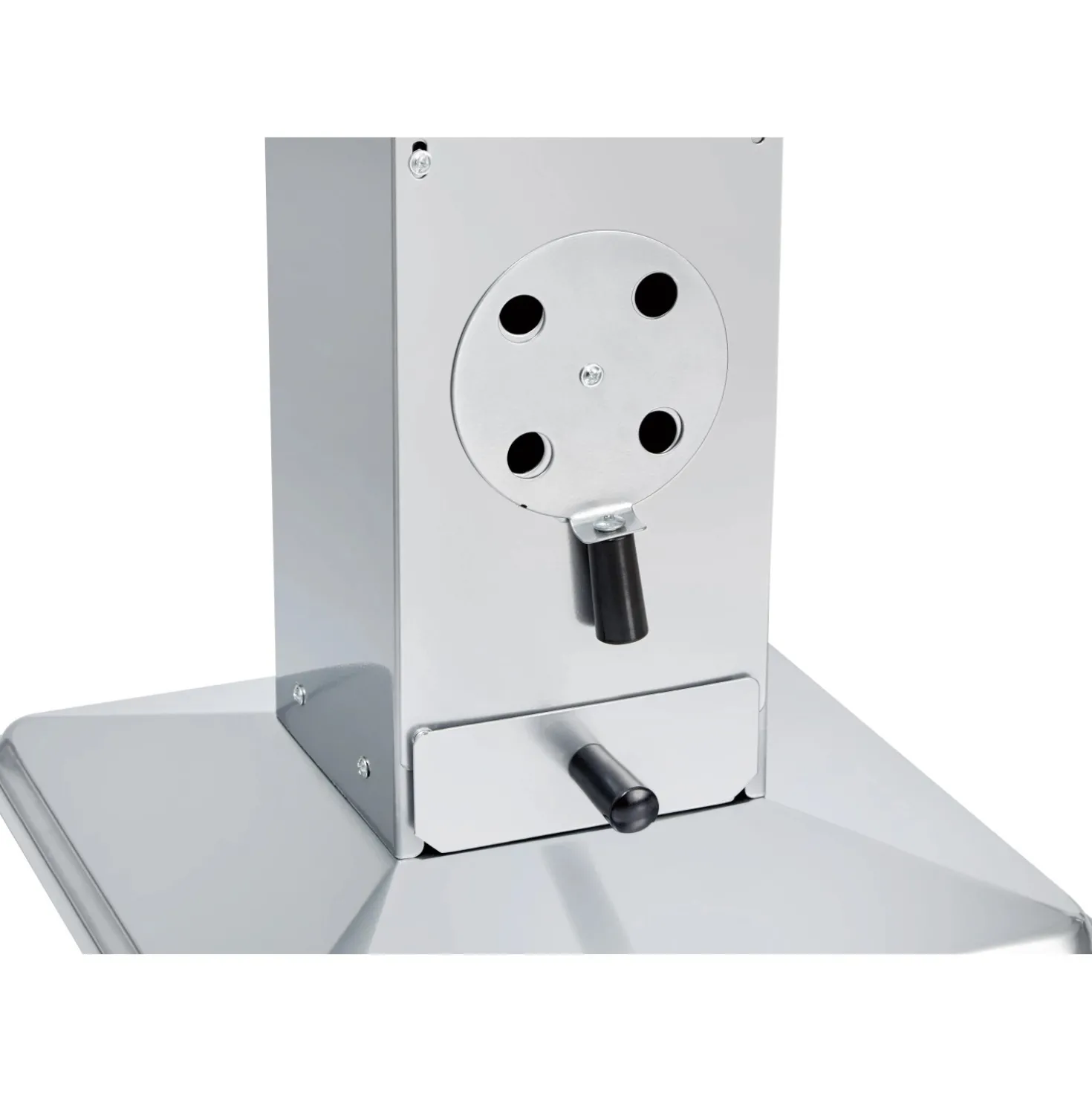 Barbecue a carbonella con base in acciaio 92x52x38,5 cm