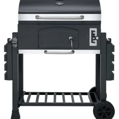 Barbecue a carbonella Jamestown Jaxon nero griglia 70x46cm