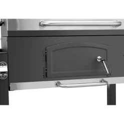 Barbecue a carbonella Jamestown Jaxon nero griglia 70x46cm