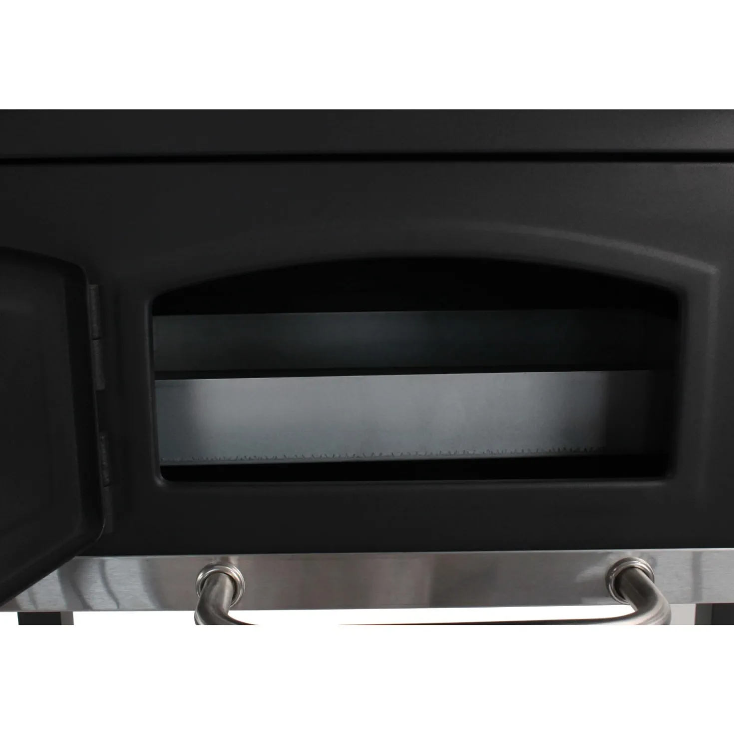 Barbecue a carbonella Jamestown Jaxon nero griglia 70x46cm