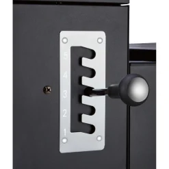 Barbecue a carbonella Jamestown Jaxon nero griglia 70x46cm