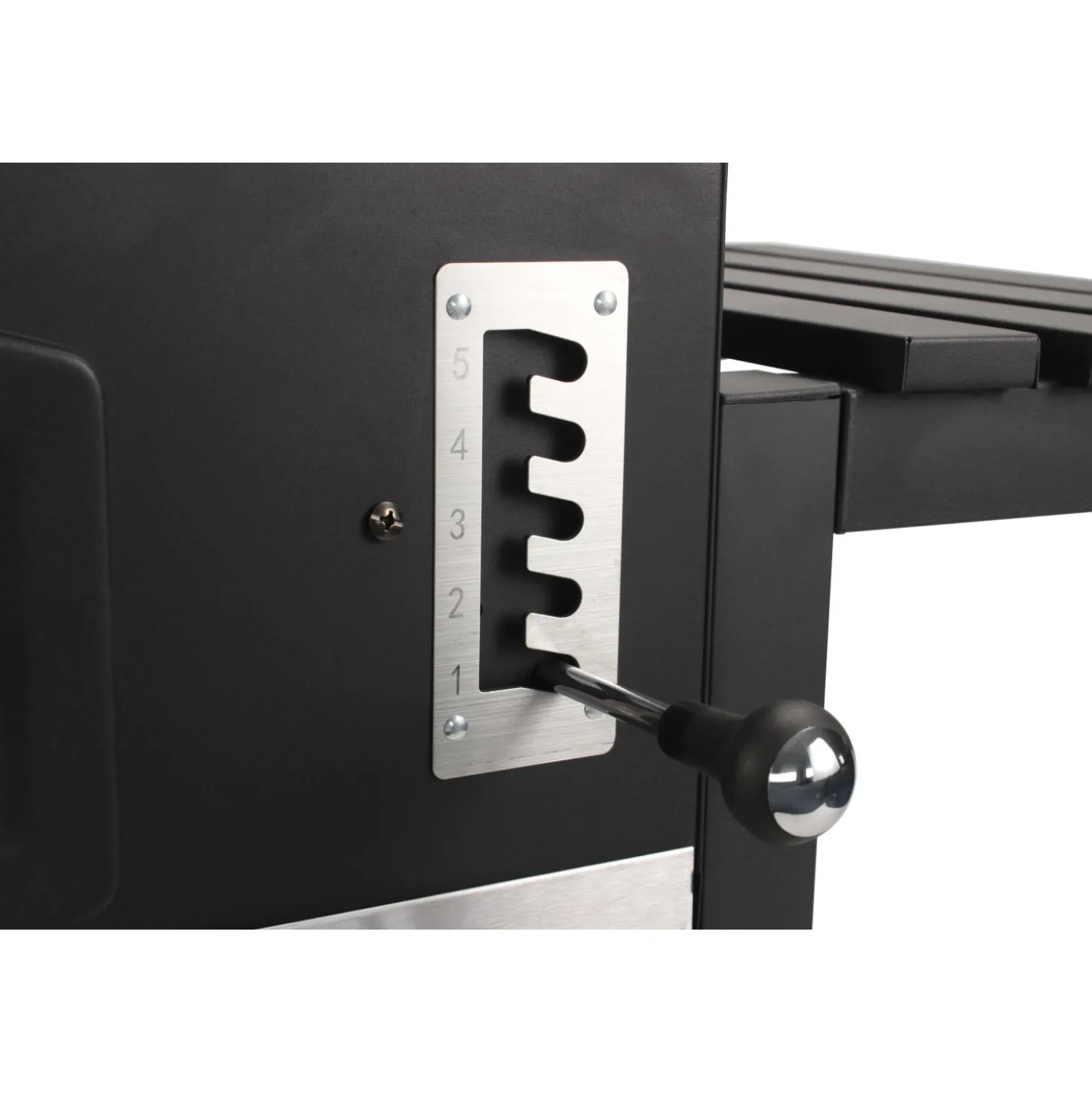 Barbecue a carbonella Jamestown Jaxon nero griglia 70x46cm