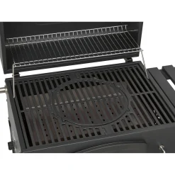 Barbecue a carbonella Jamestown Jaxon nero griglia 57x41.5cm