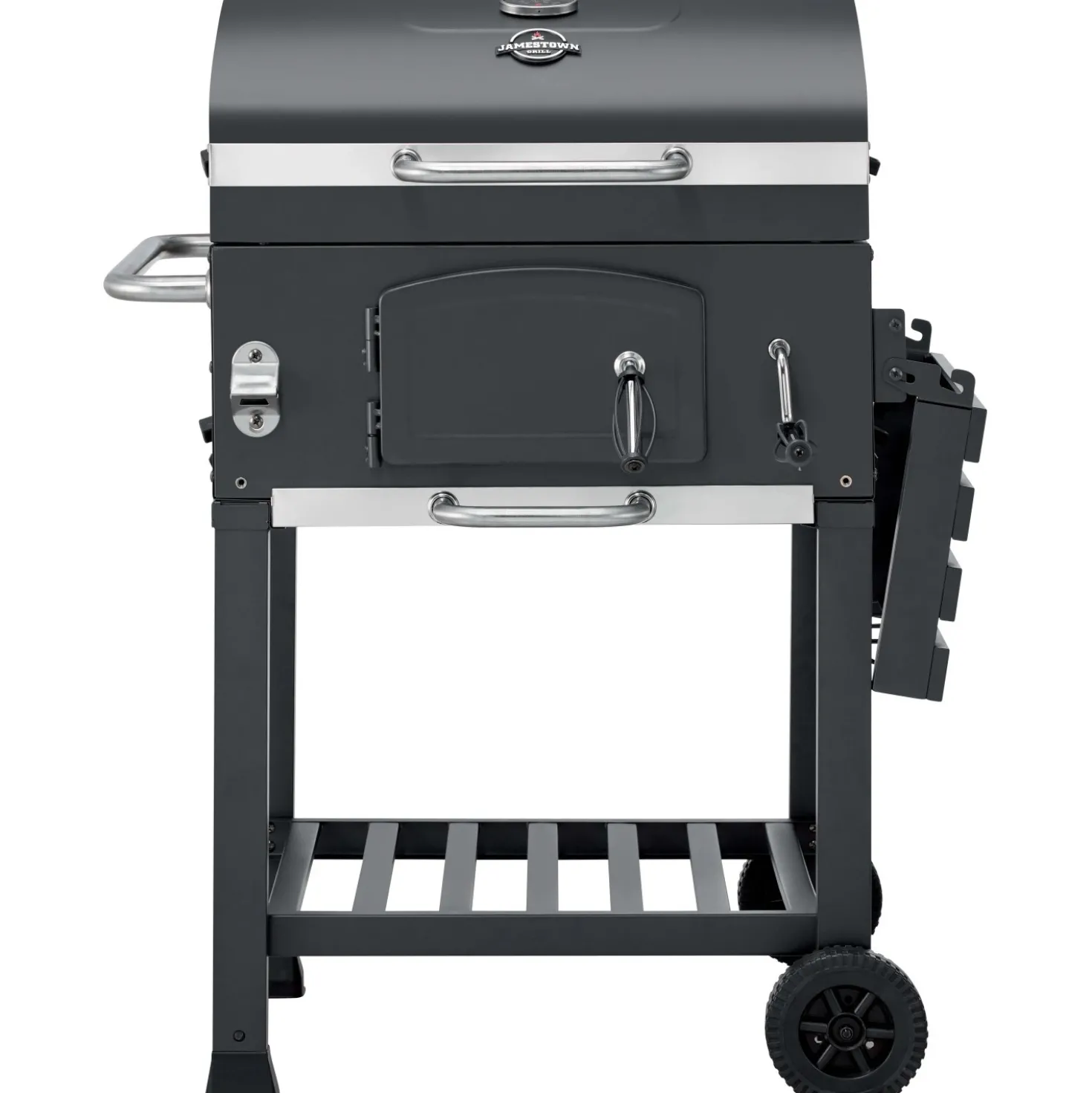 Barbecue a carbonella Jamestown Jaxon nero griglia 57x41.5cm