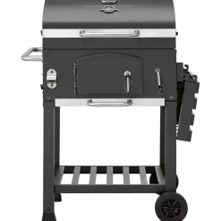 Barbecue a carbonella Jamestown Jaxon nero griglia 57x41.5cm