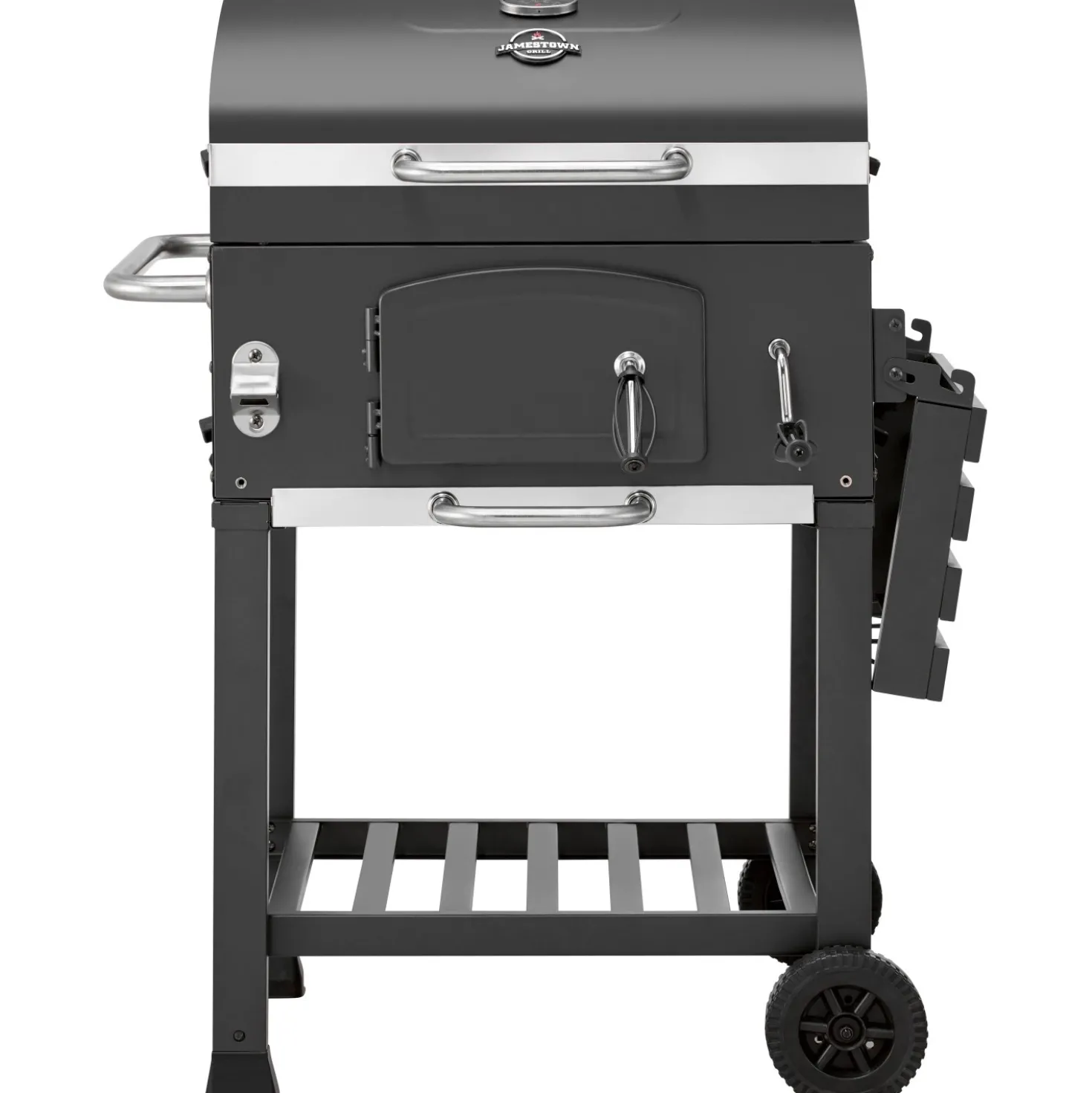 Barbecue a carbonella Jamestown Jaxon nero griglia 57x41.5cm