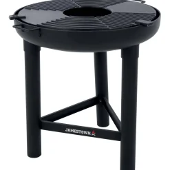Barbecue a carbonella Jamestown Kendrick Plancha nero Ø 56 cm portatile