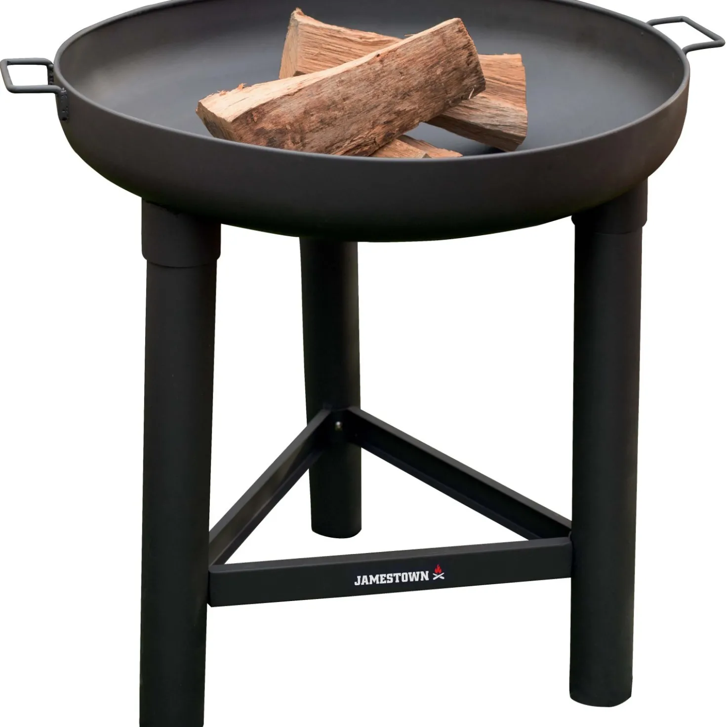 Barbecue a carbonella Jamestown Kendrick Plancha nero Ø 56 cm portatile