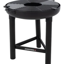Barbecue a carbonella Jamestown Kendrick Plancha nero Ø 56 cm portatile