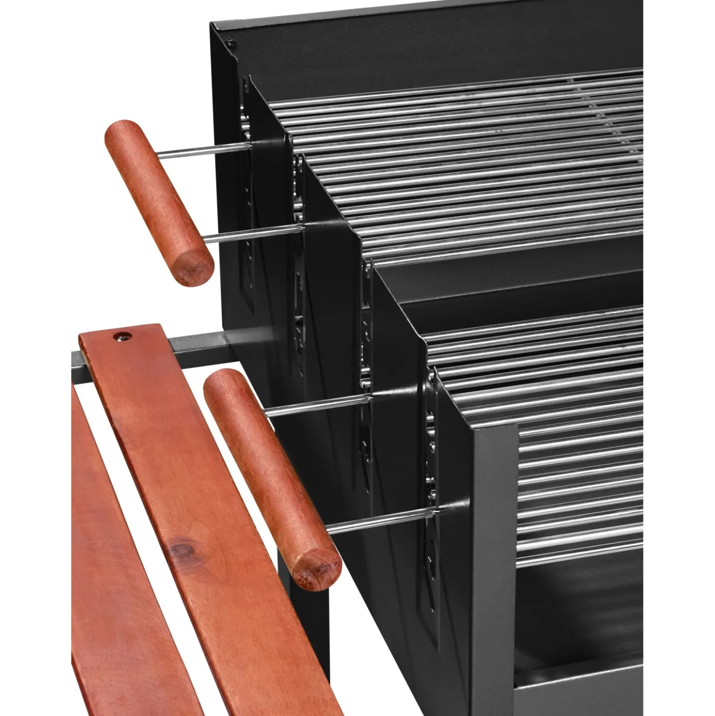 Barbecue a carbonella Jamestown Ben XL nero
