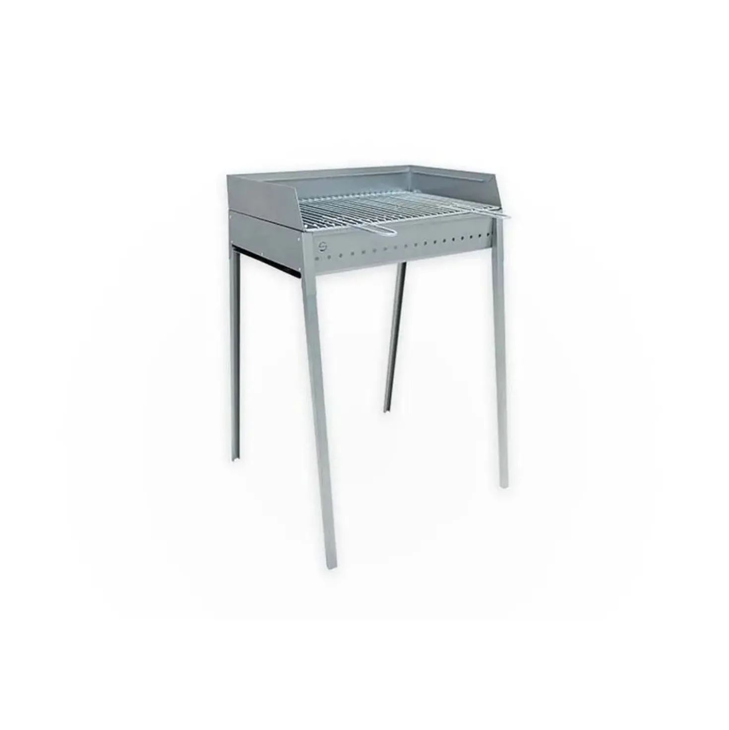 Barbecue a carbonella Lisa Stromboli acciaio inox 60x40 cm