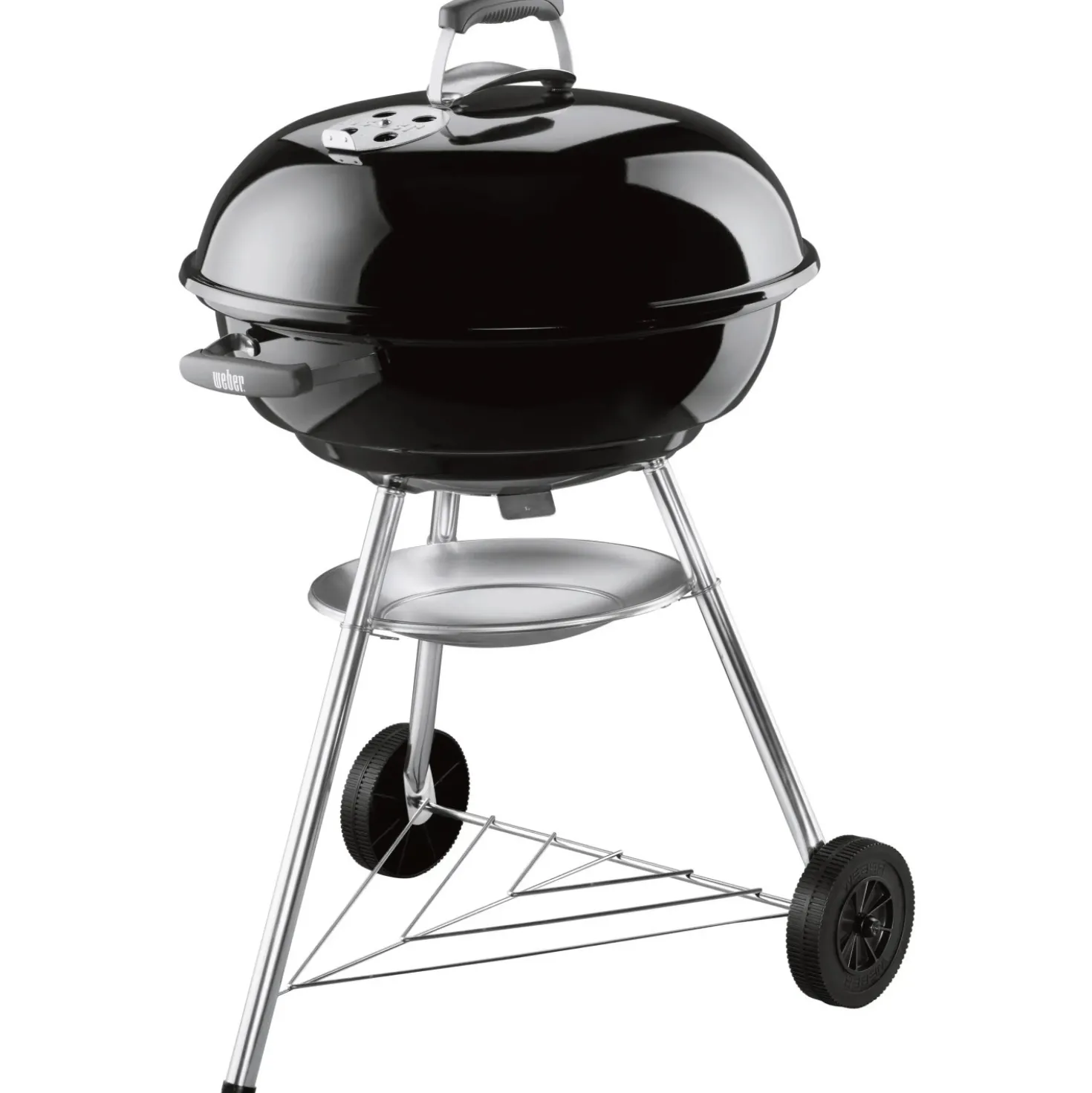 Barbecue a carbonella Weber Compact Kettle nero Ø 57 cm con coperchio