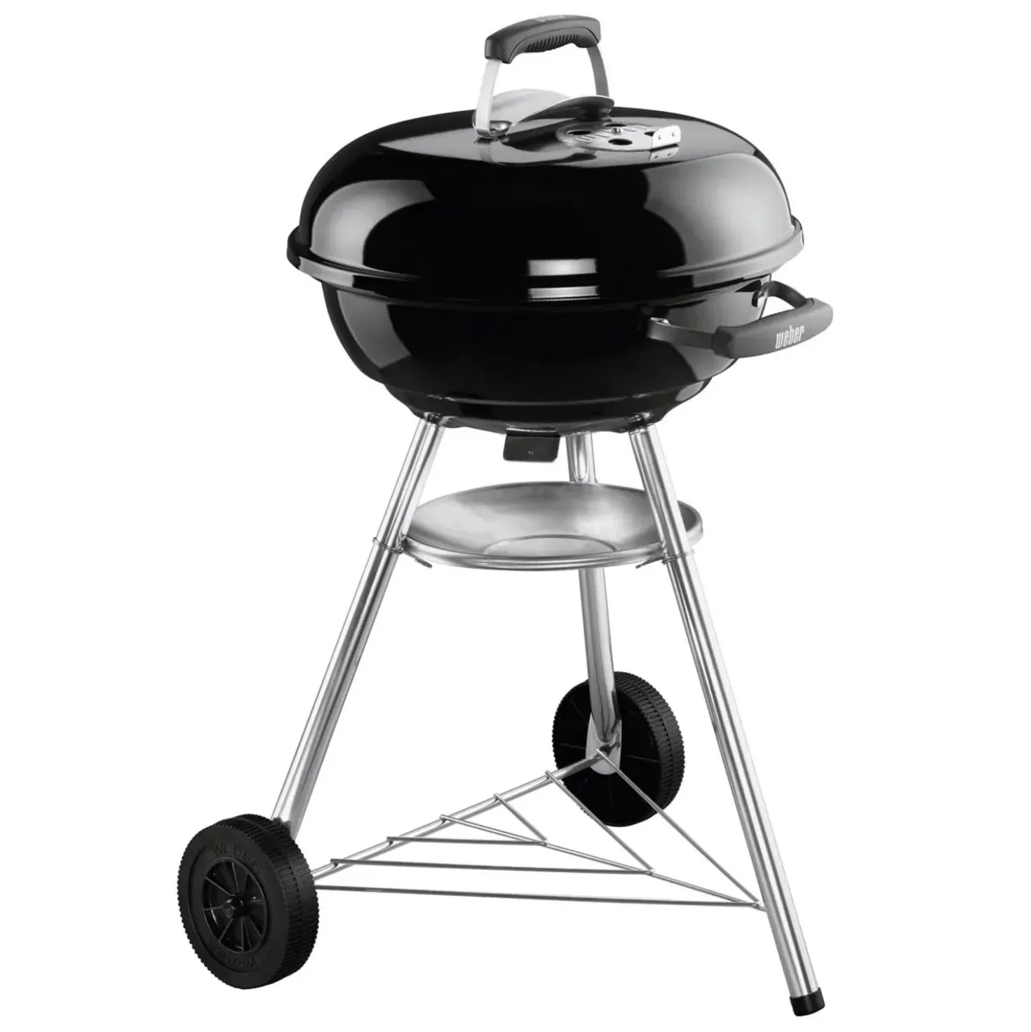 Barbecue a carbonella Weber Compact Kettle nero Ø 47 cm con coperchio