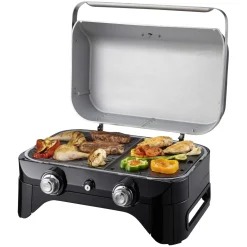 Barbecue a gas Campingaz Attitude 2100 LX 2F da tavolo nero