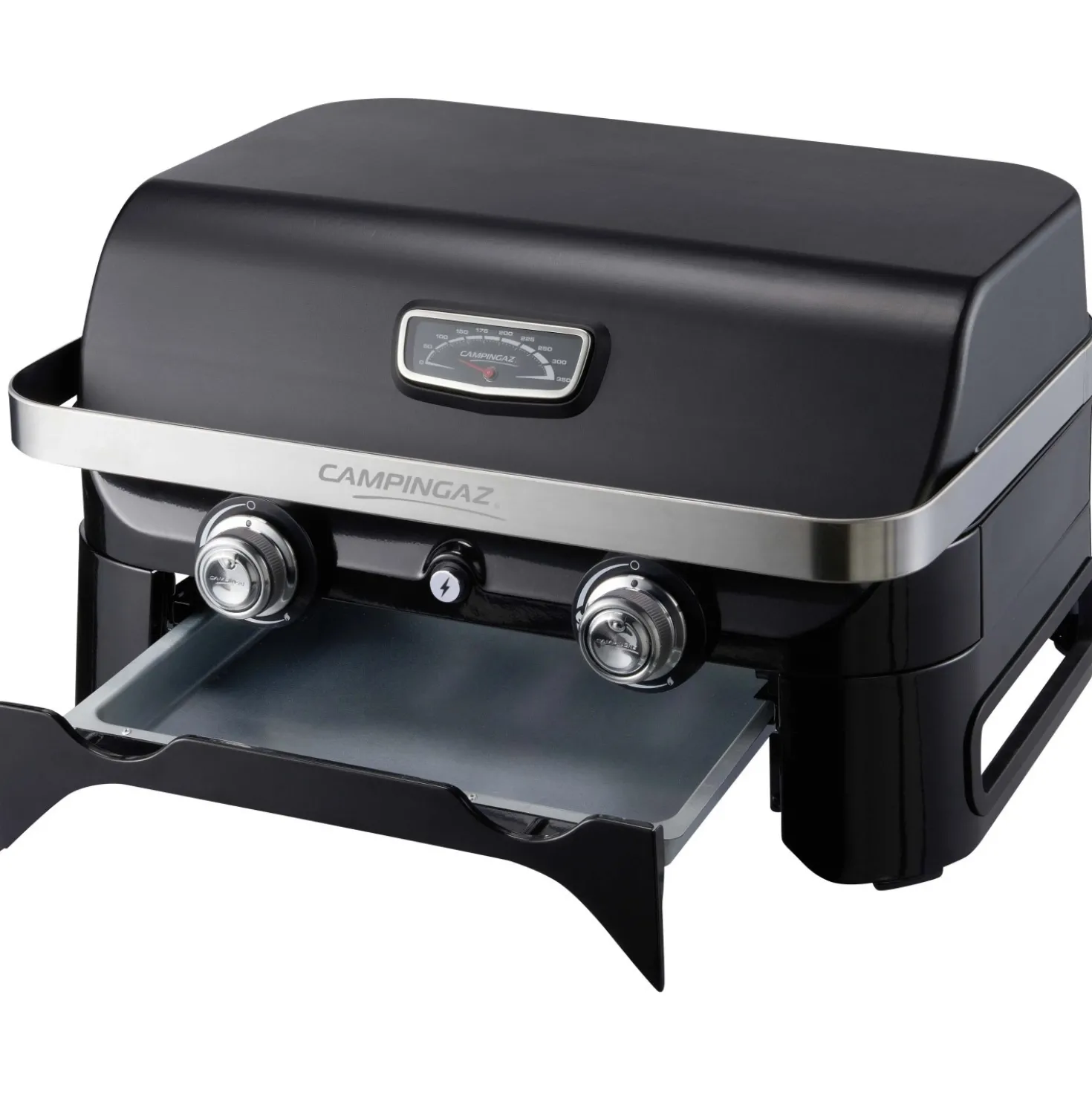 Barbecue a gas Campingaz Attitude 2100 LX 2F da tavolo nero