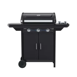 Barbecue a gas Campingaz Compact 3 EXS DG 3 bruciatore 9,6 kW nero opaco