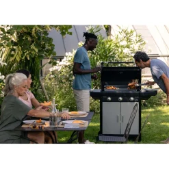 Barbecue a gas EX3 3 bruciatori nero