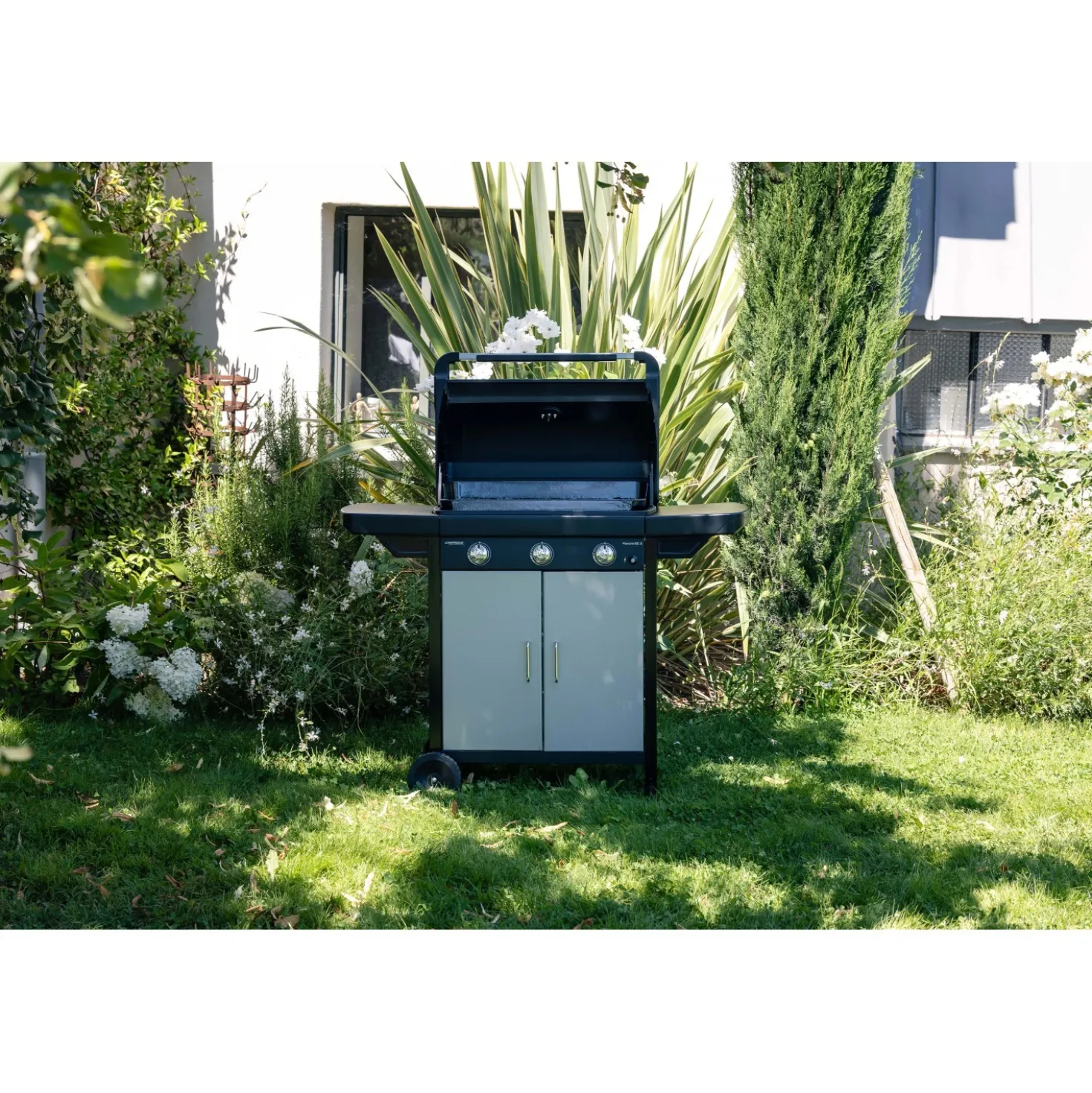 Barbecue a gas EX3 3 bruciatori nero