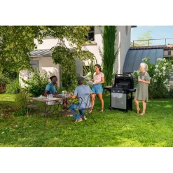 Barbecue a gas EX3 3 bruciatori nero