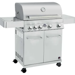 Barbecue a gas Jamestown Daven 4 bruciatori argento