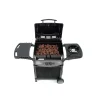 Barbecue a gas Piùsaporillo 2 bruciatori con ripiano laterale antracite