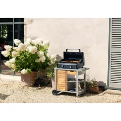 Barbecue a gas Sigma 2 Cook 2 bruciatori grigio scuro