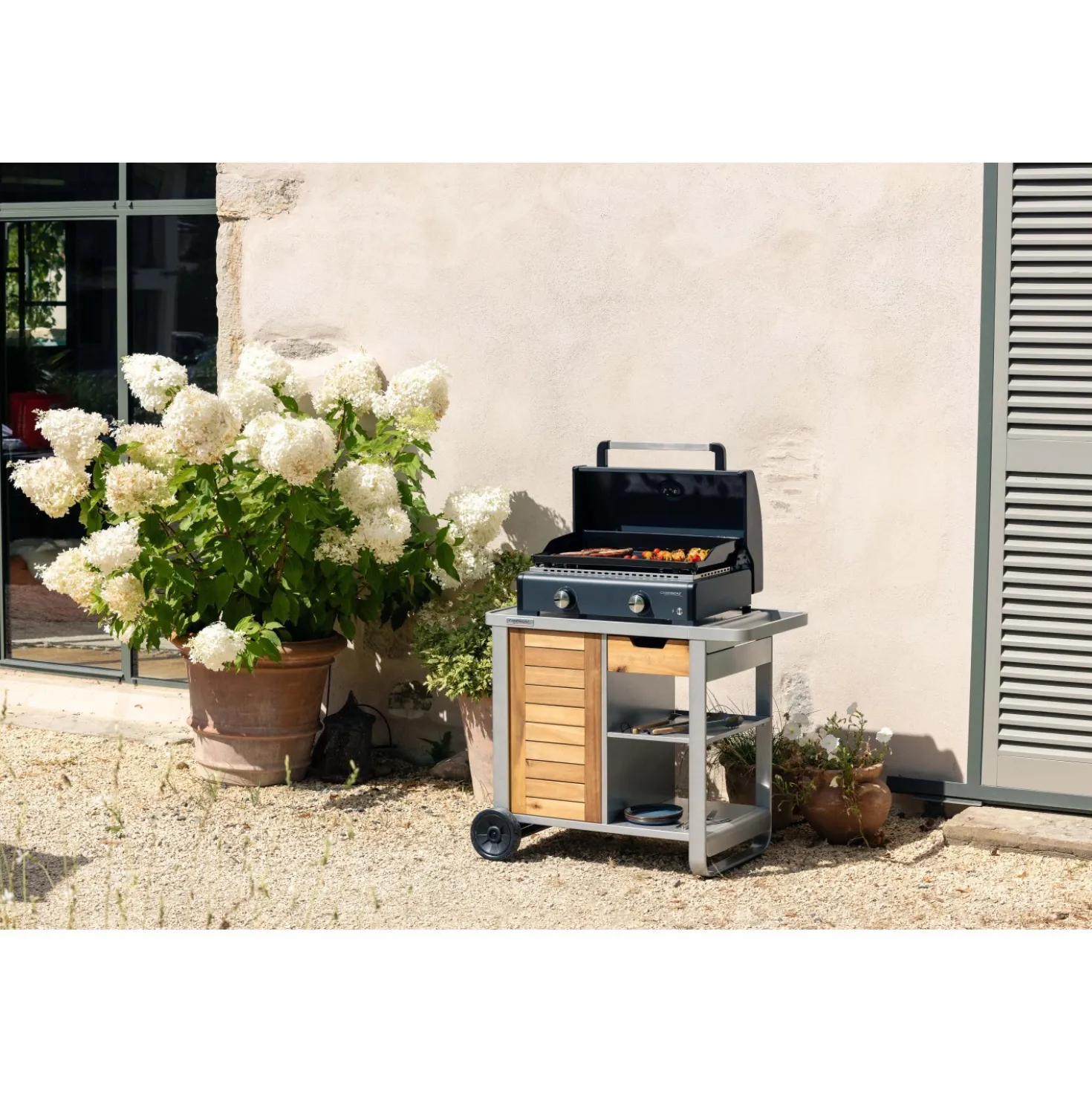 Barbecue a gas Sigma 2 Cook 2 bruciatori grigio scuro