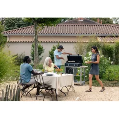 Barbecue a gas Sigma 2 Cook 2 bruciatori grigio scuro