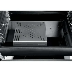Barbecue a pellet Jamestown nero 115x59x121 cm