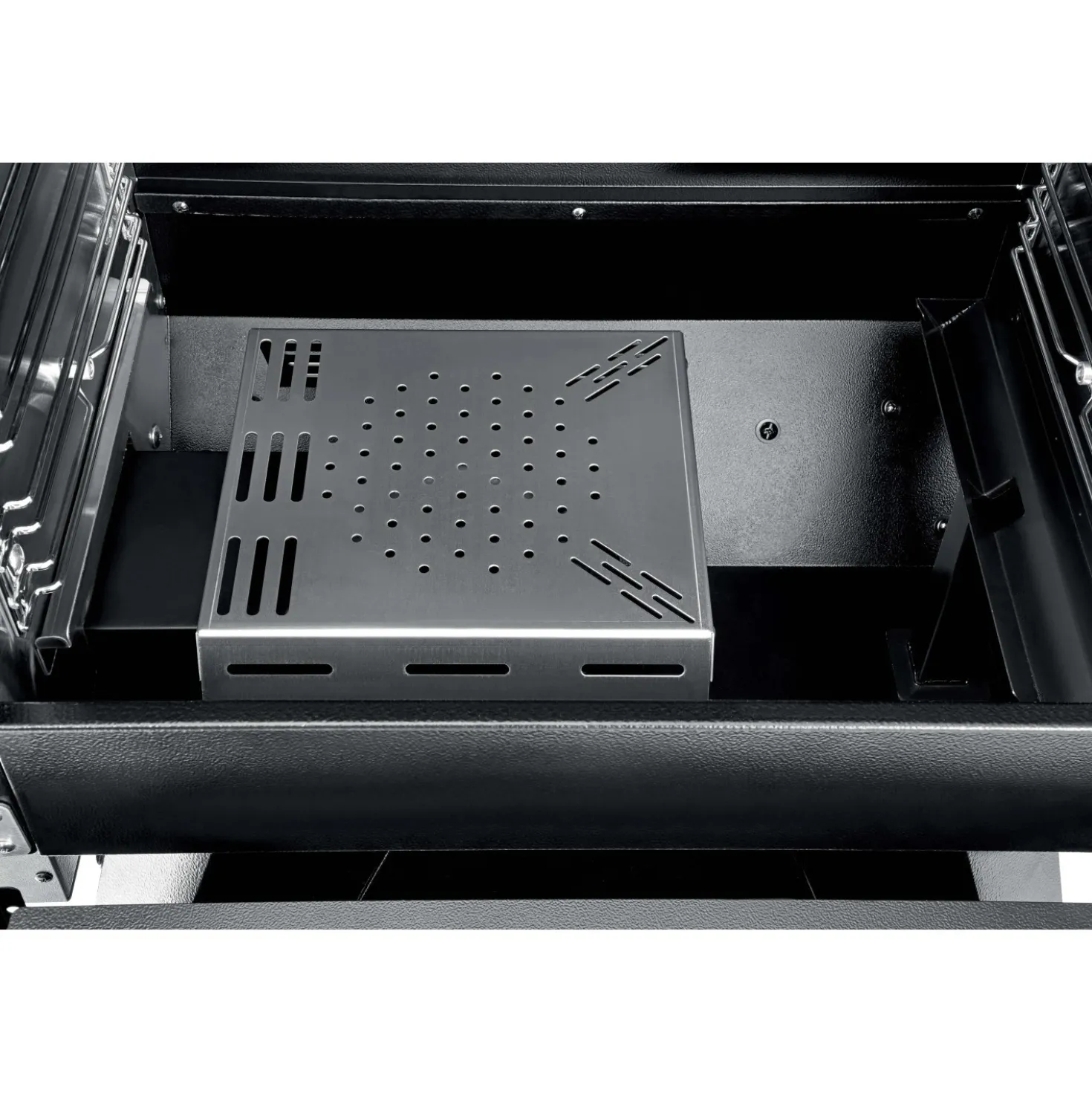 Barbecue a pellet Jamestown nero 115x59x121 cm