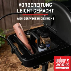 Barbecue a pellet Weber Smoque 22 Pellet EU 61x45 cm