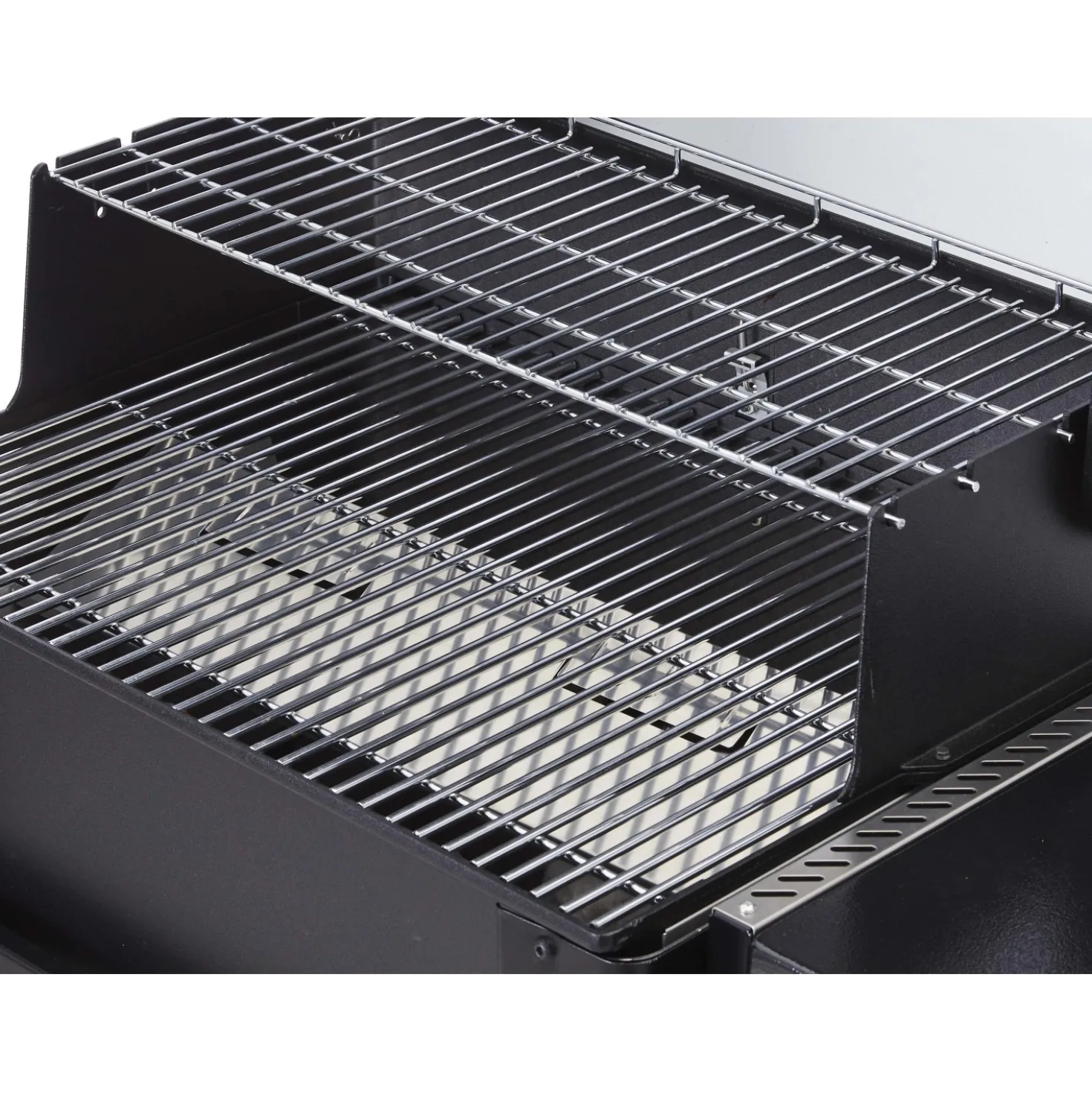 Barbecue a pellet Weber Searwood Nero con coperchio