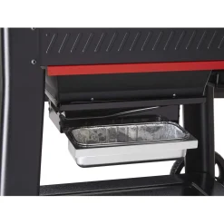 Barbecue a pellet Weber Searwood Nero con coperchio