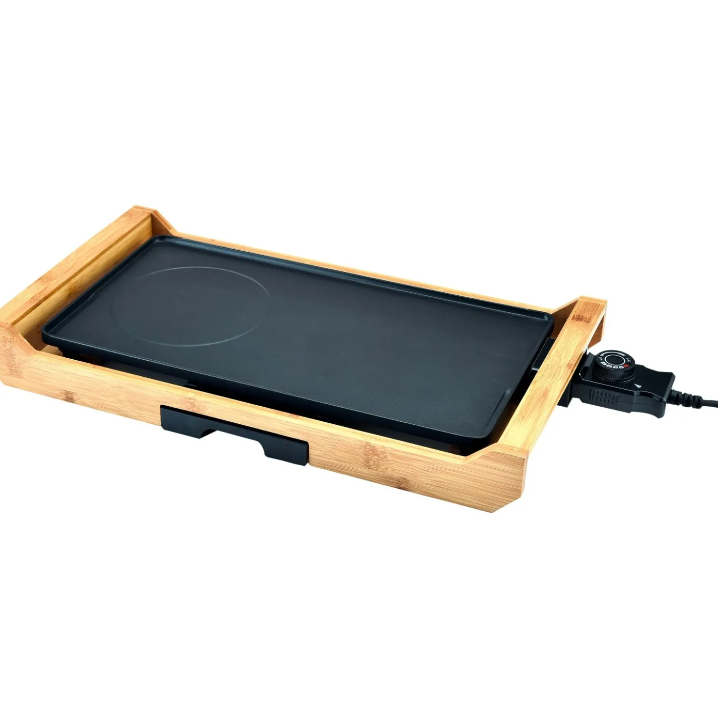 Barbecue elettrico Belfast 2200 W nero 43x23 cm