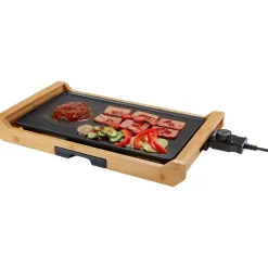 Barbecue elettrico Belfast 2200 W nero 43x23 cm