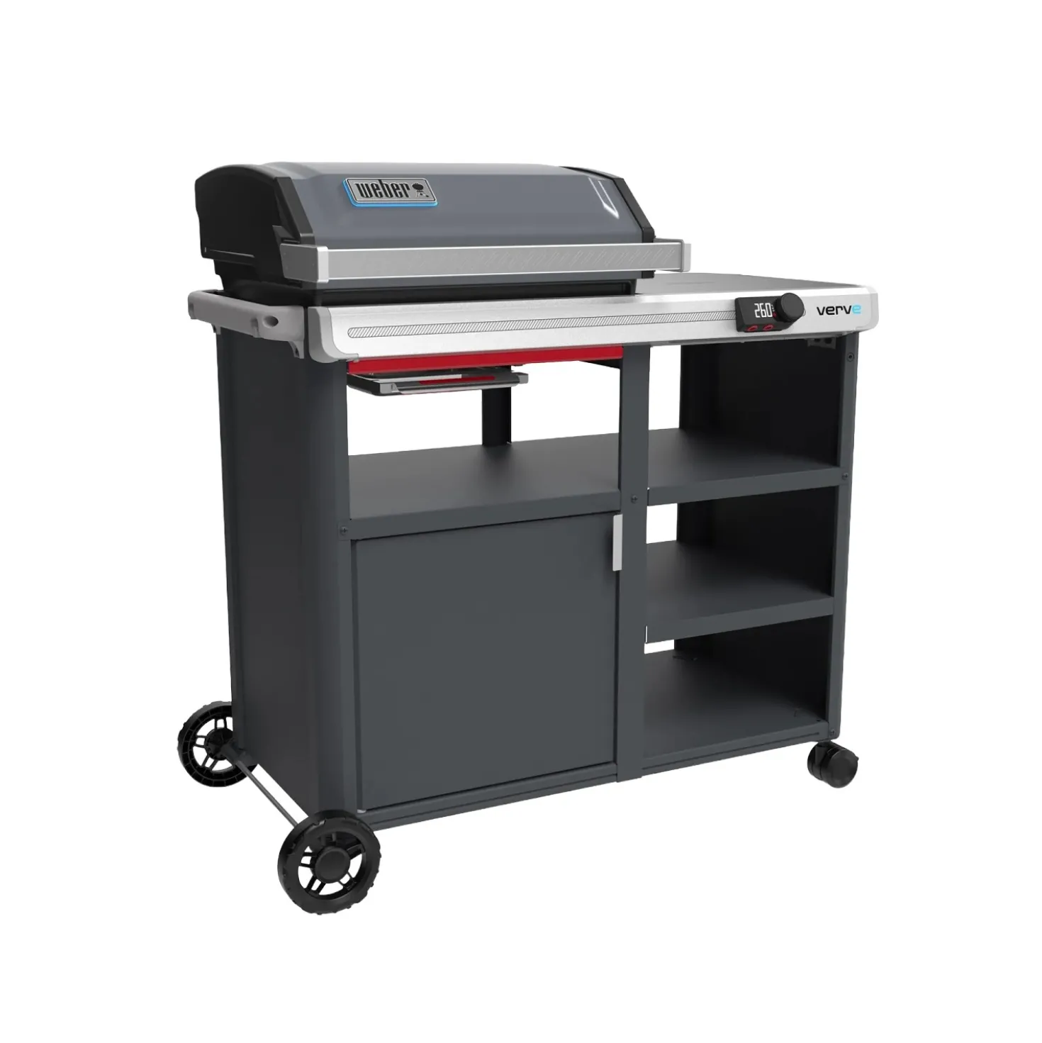 Barbecue elettrico Weber Verve Smart grigio