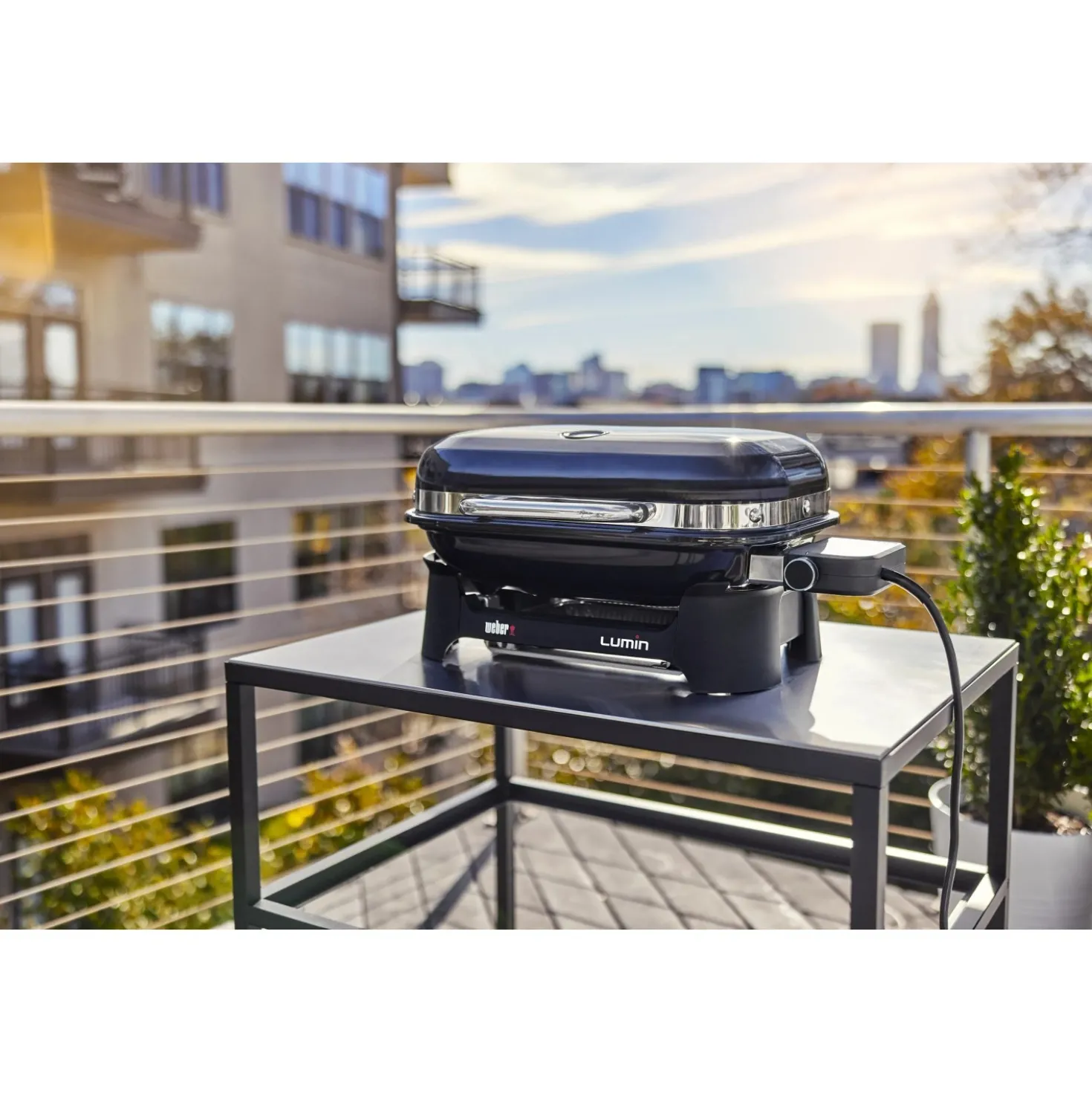Barbecue elettrico Weber Lumin Compact 2200 W nero 1166 cm²