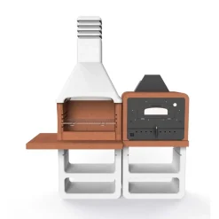 Barbecue in muratura Portofino con modulo forno 60x35 cm