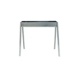 Barbecue per arrosticini Lisa Milano 80 acciaio inox L 80 cm