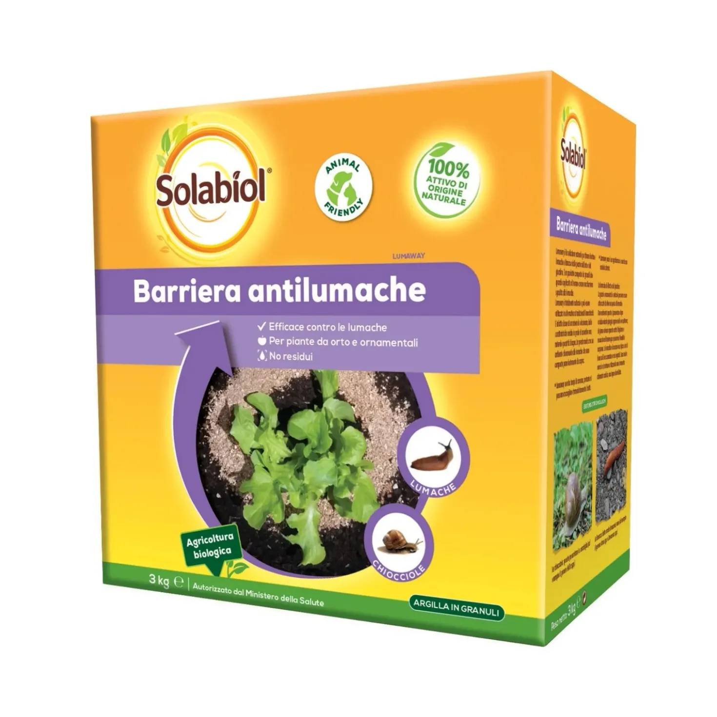 Barriera antilumache naturale 3 kg